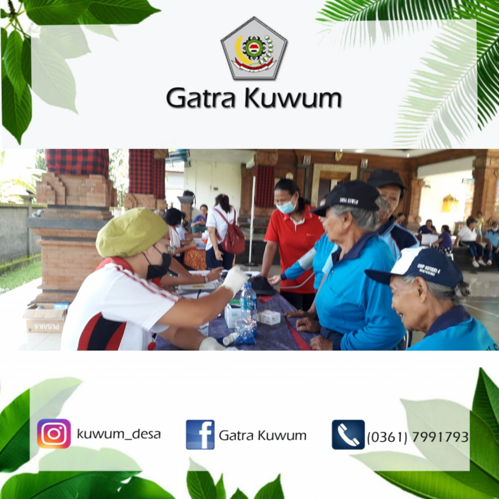 POSYANDU BALITA DAN LANSIA SERTA BKB DI BR. DINAS KUWUM